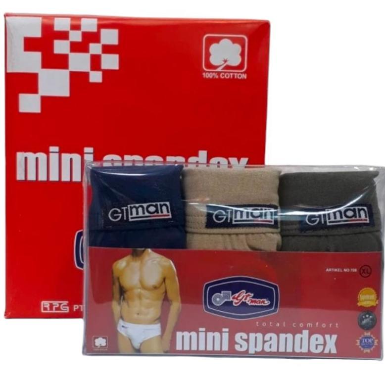 Celana Dalam Gt man Mini Spandex/Gt Man Mini Spandex Kode 708