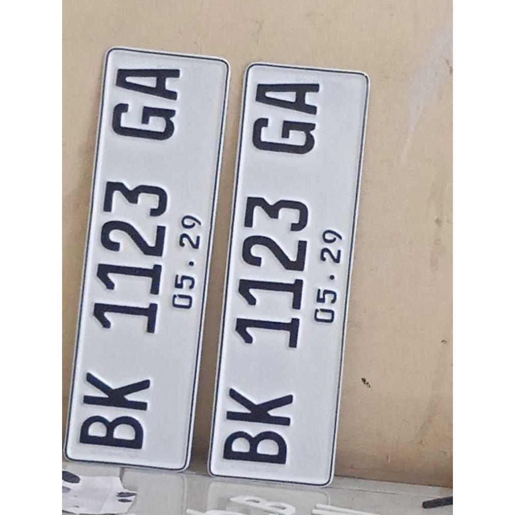 PLAT MOBIL FONT BARU