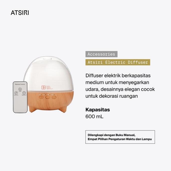 Atsiri Electric Diffuser 600 ML by Rumah Atsiri