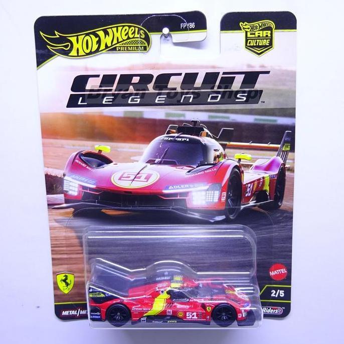 Hot Wheels Premium Circuit Legends Ferrari 499P