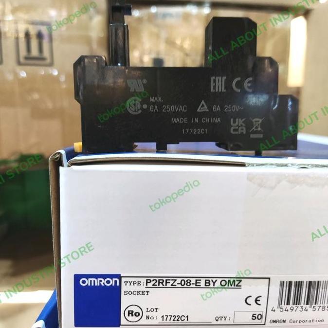 Promo SOCKET RELAY OMRON P2RFZ-08-E SOCKET G2R-2-SN SOCKET OMRON 8 KAKI Diskon
