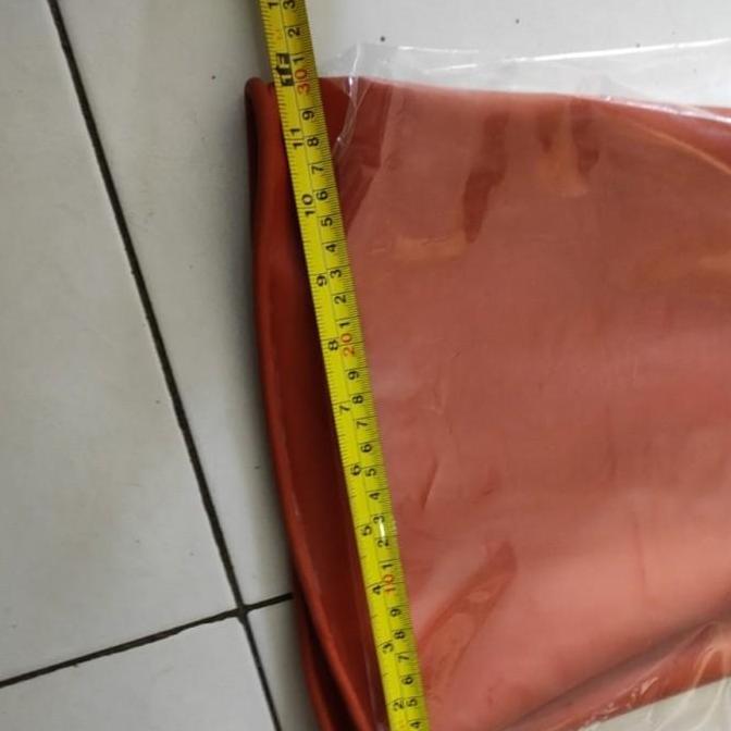 Thebest- Sarung Tangan Sandblast Karet Orange Blasting Cabinet Kompac Tebal