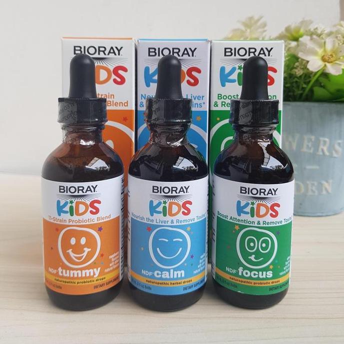 Bioray Kids NDF Tummy Probiotic Bioray Kids Calm Happy Focus Immune