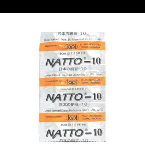 NATTO-10 STRIP 6 KAPLET