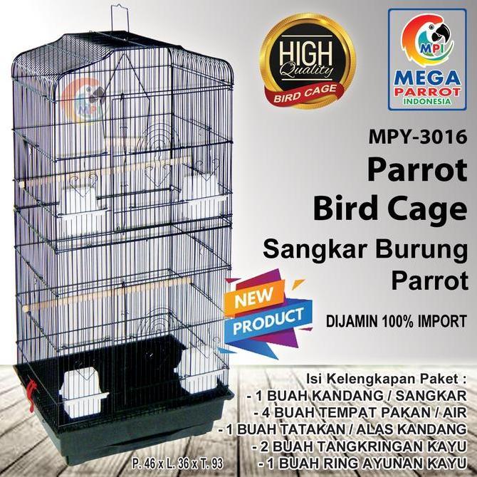 NEW KANDANG / SANGKAR BURUNG PARROT MPY-3016 BEST