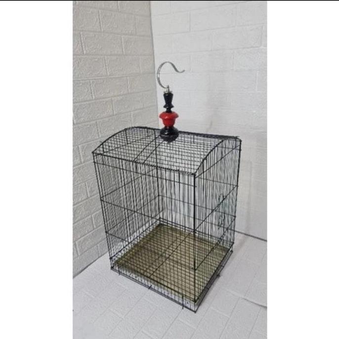NEW SANGKAR KANDANG KOTAK BESI NO 2 BURUNG JALAK, CUCAK IJO , BEO, KACER BEST