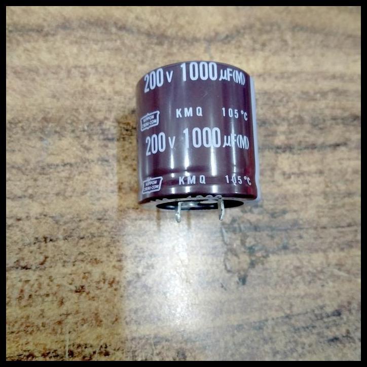 TERLARIS KAPASITOR ELCO 1000UF 200V 30X30 