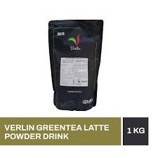 Verlin Greentea Latte 1kg / Verlin Minuman Serbuk Rasa Greentea 1000 Gram