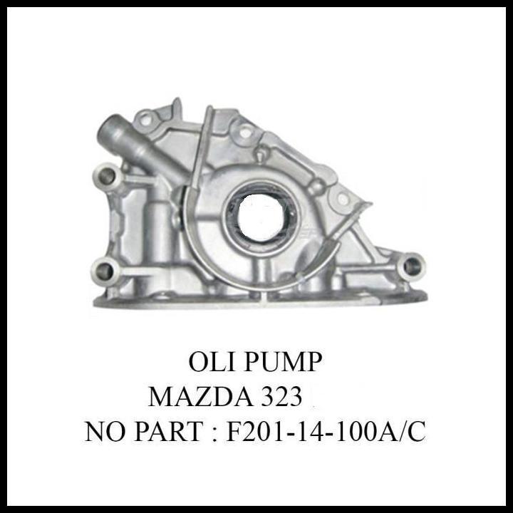 TERLARIS OIL PUMP POMPA OLI MAZDA 323 FORD LASER YSK F201-14-100A