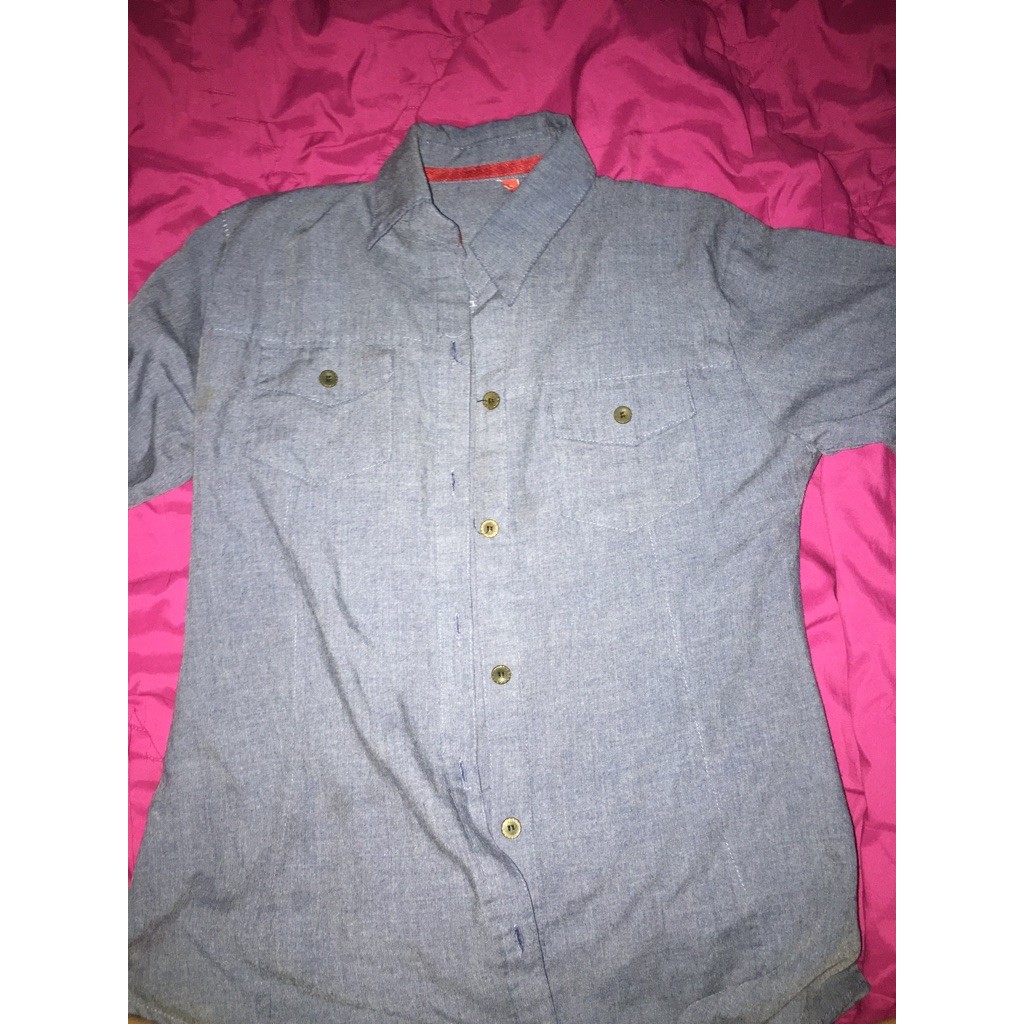 Preloved Kemeja Navy Fit Body