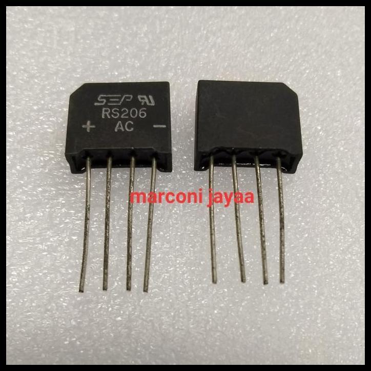 TERMURAH RS206 DIODA 2A 800VOLT 