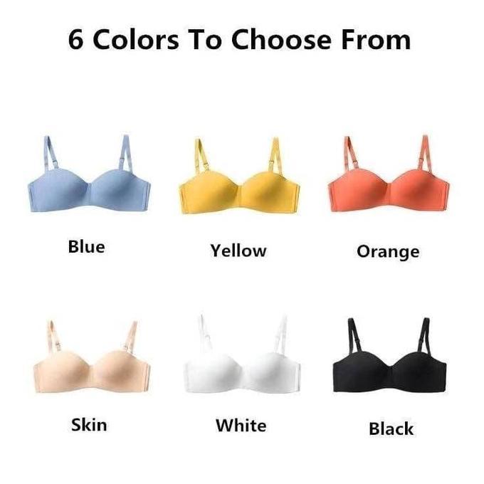 SALLY bra seamless woman premium / bra tanpa kawat / push up bra wanita / travel bra / daily bra / t