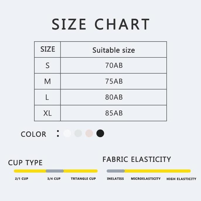 GOSO [Jakarta Spot] Premium Bra Wanita Push Up & Seamless Tampak Lebih Besar Tipis Busa Full Cup Tan