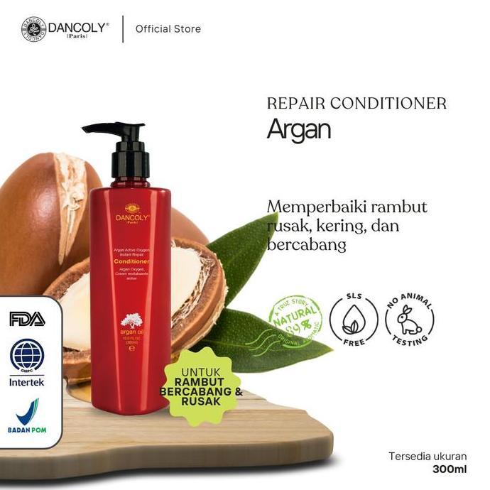Dancoly Argan Instant Repair Conditioner for Dry Damaged Hair | Conditioner Argan untuk Rambut Kerin