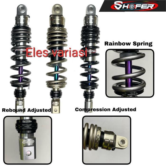 Shockbreaker Shock Shafer Thailand Click Fungsi Uk 300/325Mm Vario Mio Original Dan Terpercaya