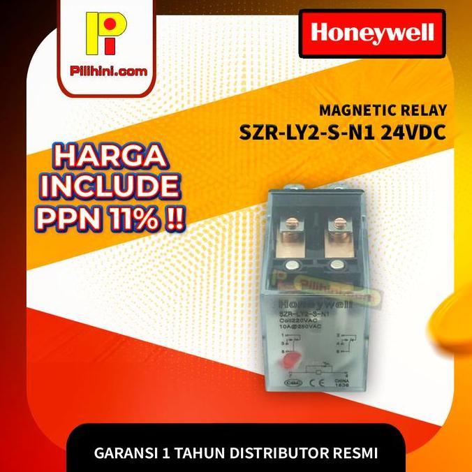 Promo HONEYWELL SZR-LY2-S-N1 DC24V Power Relay Diskon