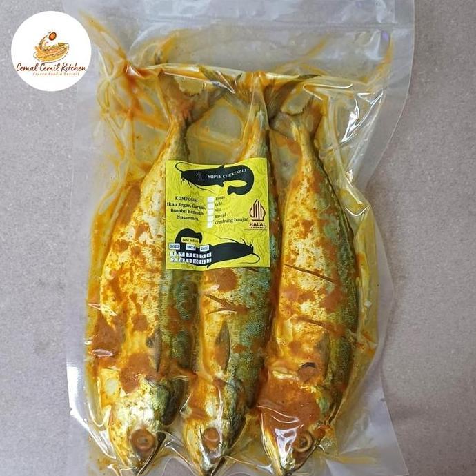 Nikmat- Ikan Kembung Banjar Bumbu Kuning Praktis Tinggal Goreng Bakar Pepes Gulai Dll