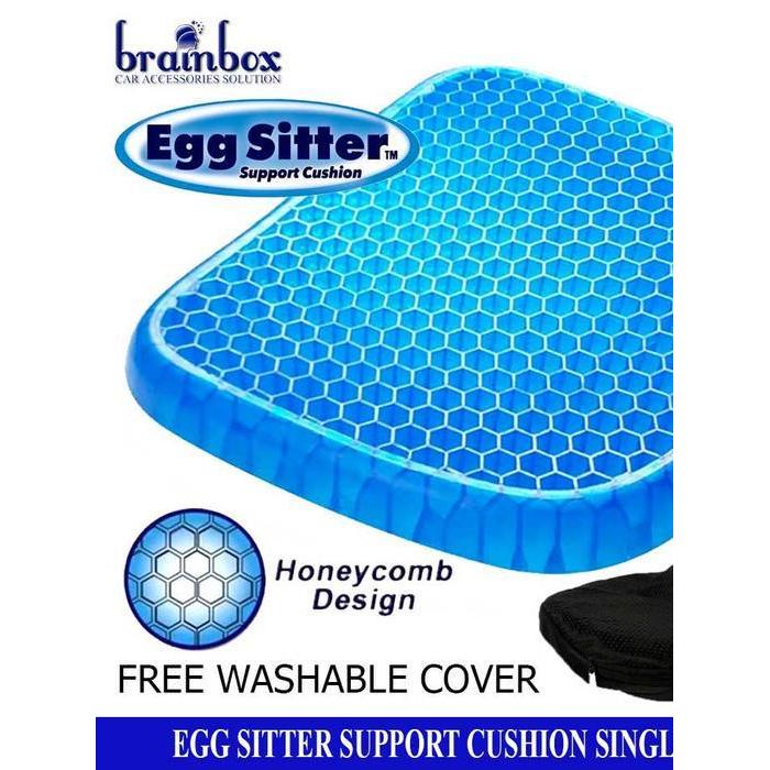 Egg Sitter Alas Duduk Silikon Gel Bantal Alas Duduk Premium