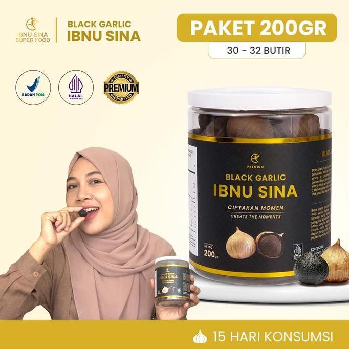 Black Garlic | Bawang Hitam Ibnu Sina Superfood | 200gr