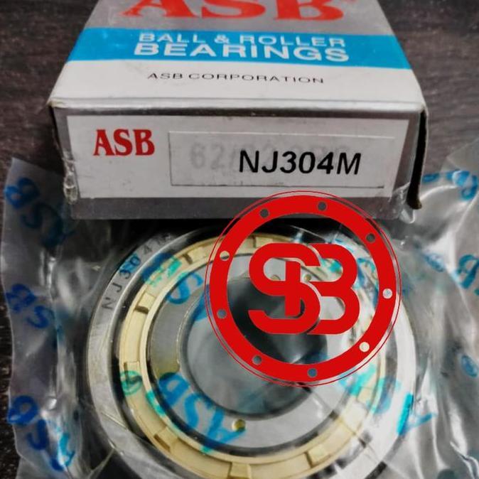 Bearing / Laker / Laher Nj 304 M Asb