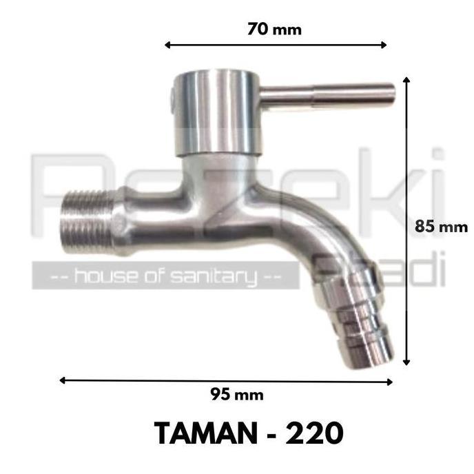 Langsungaja- Kran Tembok Stainless Sus304 / Kran Tembok / Kran Air