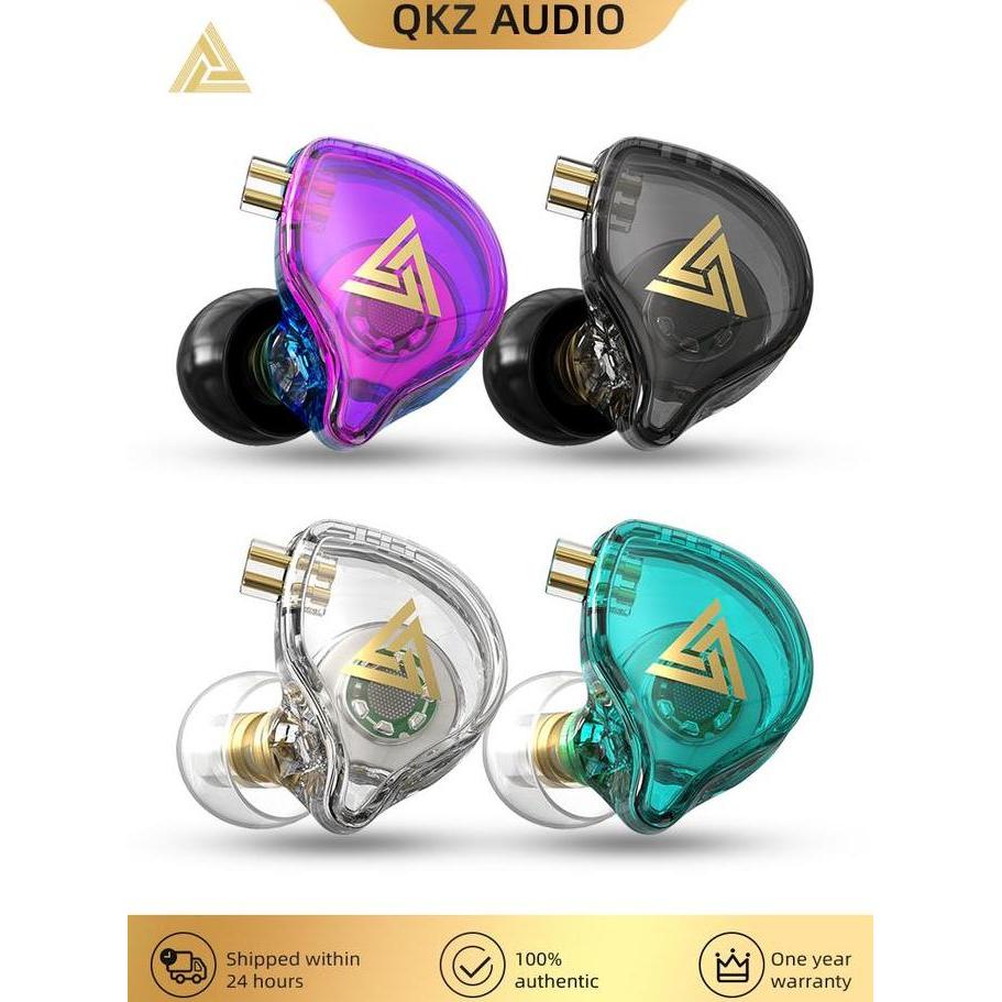 Jaminbagus- Qkz Ak6 Pro Earphone With Mic Alt Kz Edx Pro Trn Mt1 Kz Edc Kz Eds