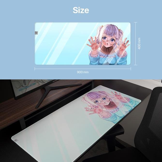 Terpopuler- Fantech X Maha5 Exclusive Limited Edition Mouse Gaming Wireless Mousepad Deskmat