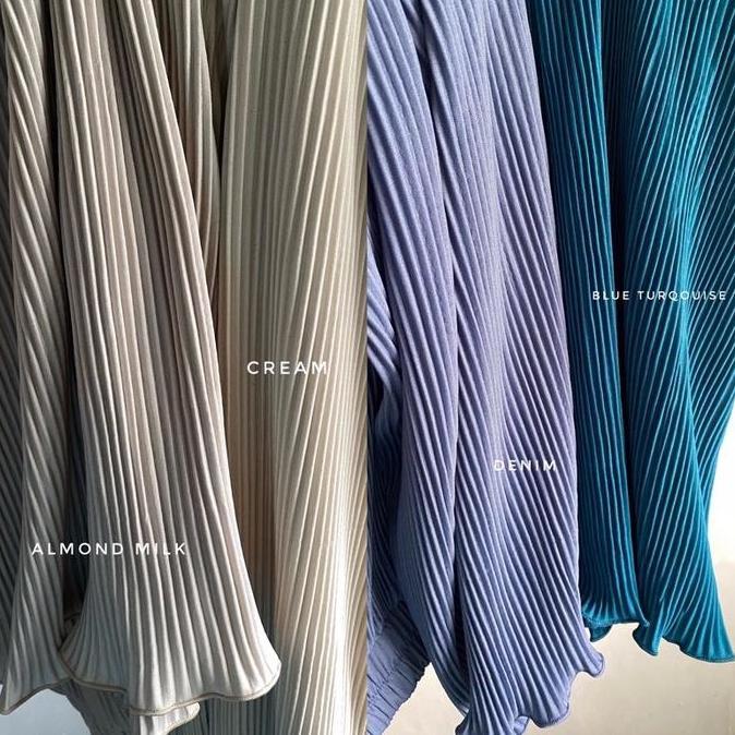 Yurima- Rok Span Wavy / Rok Span Plisket Lidi Wavy / Rok Bodycon Premium Santai Santai Santai Santai