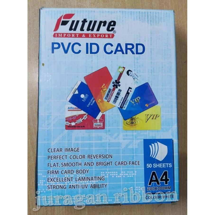 Grosir Kertas Pvc Instant Id Card Inkjet Gold Tebal 0,76 Mm High Quality