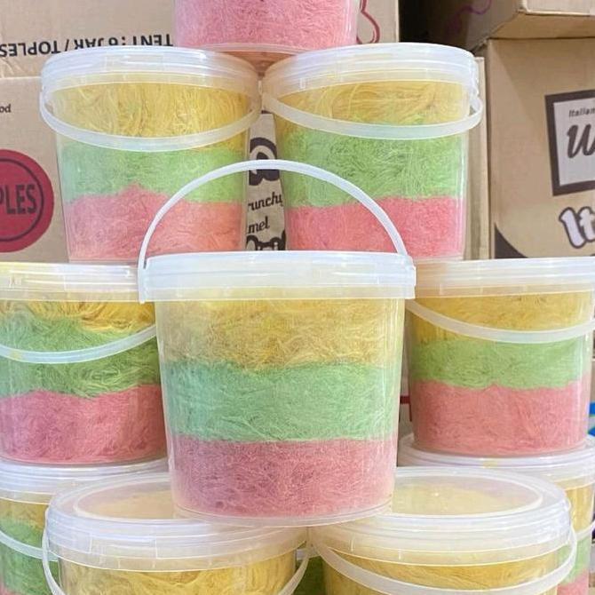 Nikmat- Camilan Arum Manis Rambut Nenek Toples Aneka Rasa Spesial 300 Gram - Asli & Unik - Candy Per