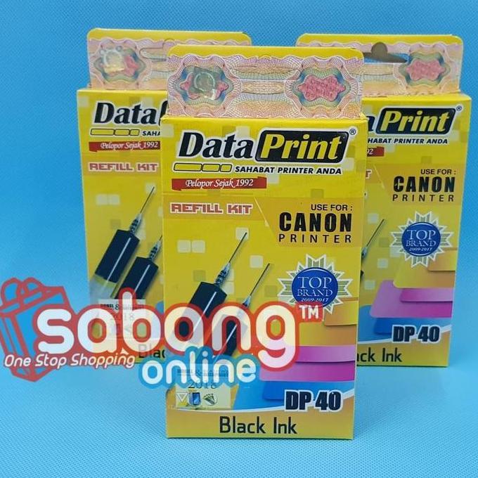 Solid- Tinta Suntik Canon Hitam / Tinta Suntik Printer Canon
