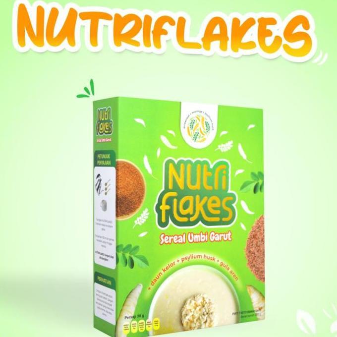 Nikmat- Nutriflakes Asam Lambung Asli Original Sereal Umbi Garut
