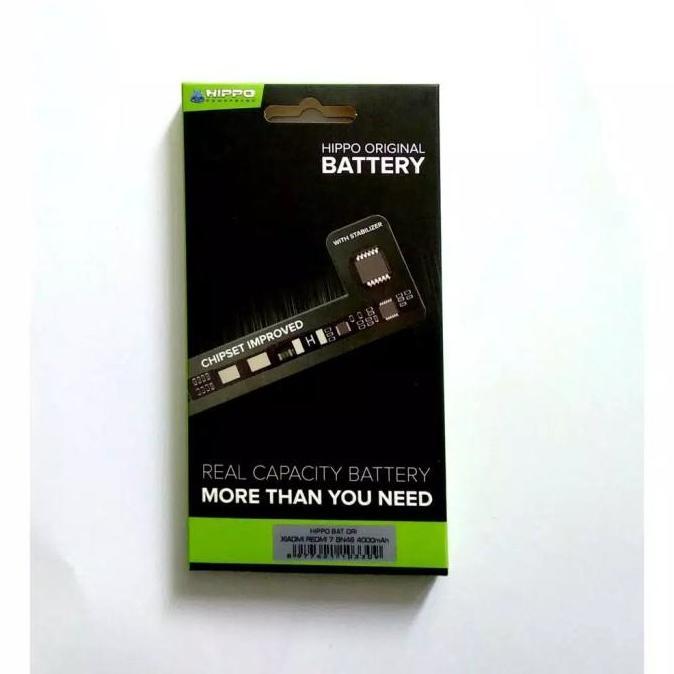 NEW Baterai Hippo Redmi 7 BN 46 Batre HIPPO Redmi 7 - Note 8 BN46 100%
