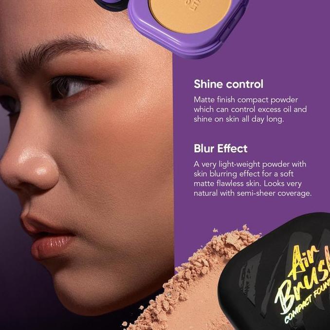 vermware_ - lt pro air brush compact foundation - bedak padat