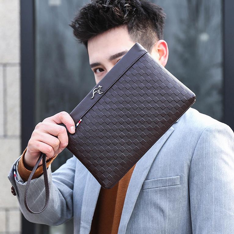 PREMIUM` Mybagstore 185 Tas Tangan Pria Kekinian Tas Dompet Pria Dompet Besar Clutch Bag Pria Hand B