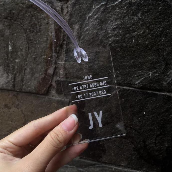 Lansungkirim- Bag Tag Akrilik | Auckland