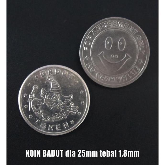 Bestone- Coin Capit Boneka | Koin Mesin Capit Boneka TIGER BADUT APPLE 888 -