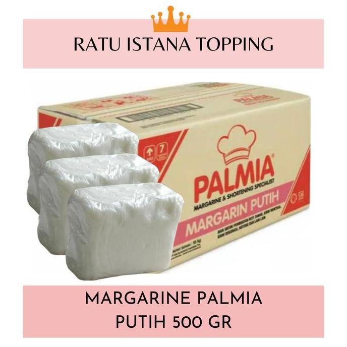 Alami- Mentega Putih Palmia 500 Gr-Margarine Putih Palmia-Mentega Repack