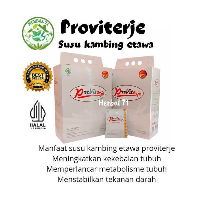 Alami- Provit Susu Kambing Etawa Isi 50 Sachet