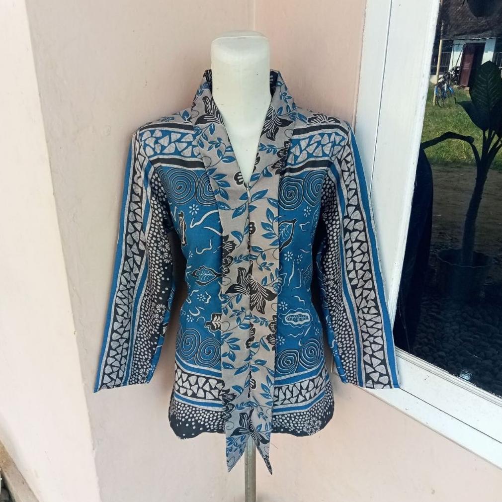 DISKON BLOUSE ATASAN BATIK WANITA BLUS BATIK BLARAK PANCAL