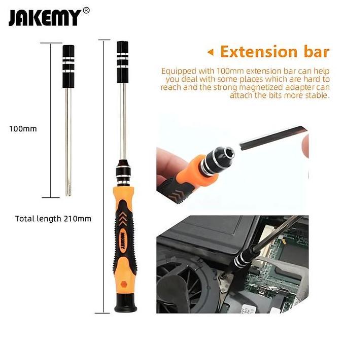 Grosir Jakemy 42 In 1 Screwdriver Set Repair Tools - Jm-8128