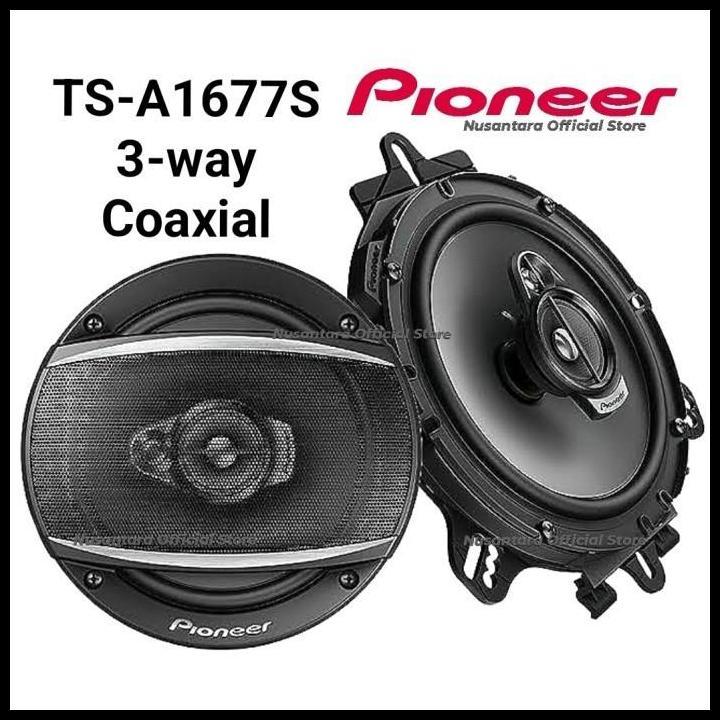 GRATIS ONGKIR SPEAKER COAXIAL 3 WAY PIONEER TS-A1667S / SPEAKER MOBIL UNIVERSAL 