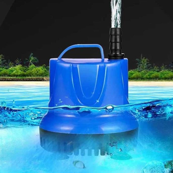 KEIYOKO Pompa Air Celup Aquarium Kolam Mini Submersible Pump EU Plug 220V