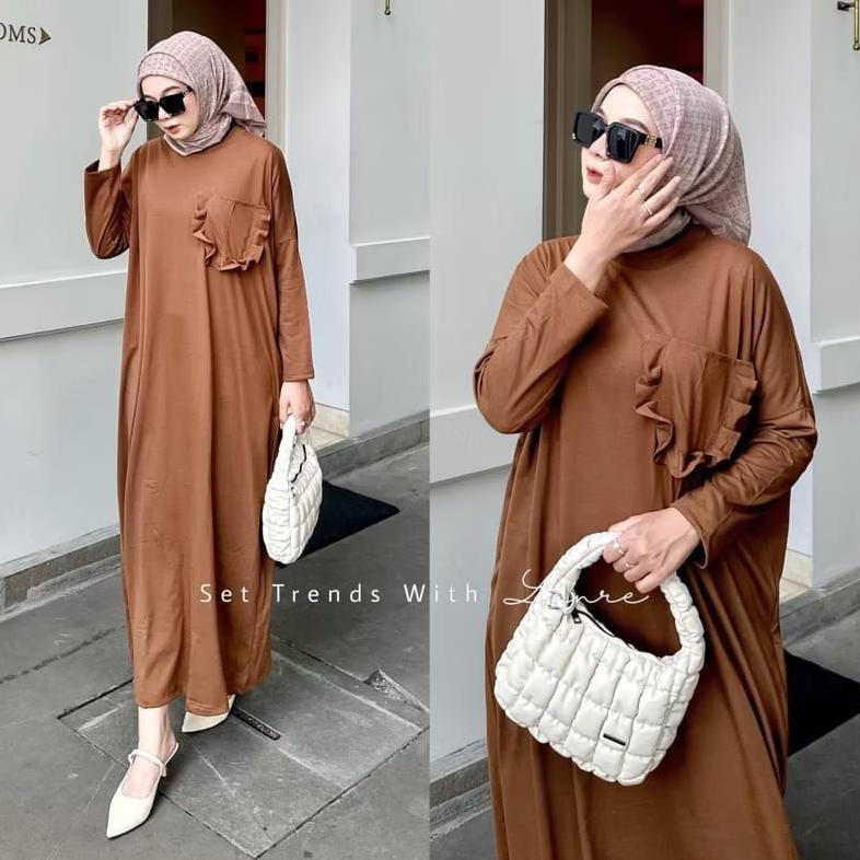 terbaru mila batwing dress bahan kaos cotton combed 24s gamis jumbo murah grosir dress lucu rempel w
