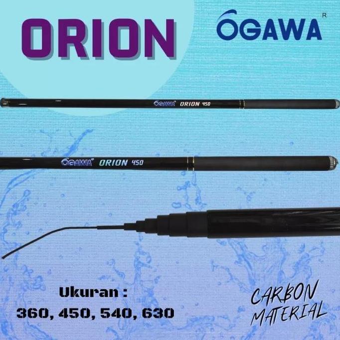 Joran Tegek Carbon Ogawa Orion Panjang 360 450 540 630