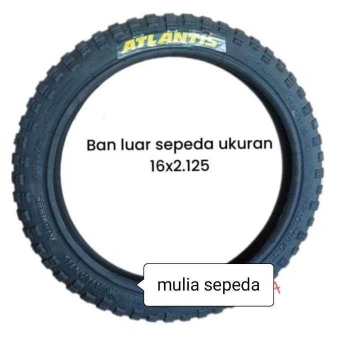ban luar sepeda BMX 16 x 2.125 16x2.125 16x2125 2125 Atlantis kingland