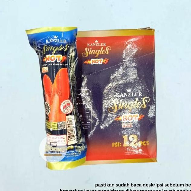 Rahmanaputra5 - (1Box) Kanzler Singles Kanzler Sosis Singles Siap Makan