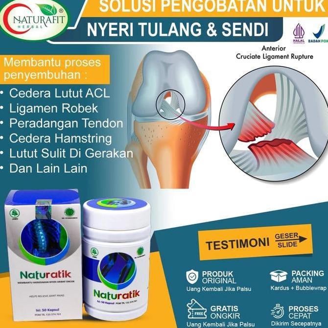Obat Cedera ACL Paling Ampuh, Vitamin Otot Ligamen Robek, Anterior Cruciate Ligament, Penguat Otot L