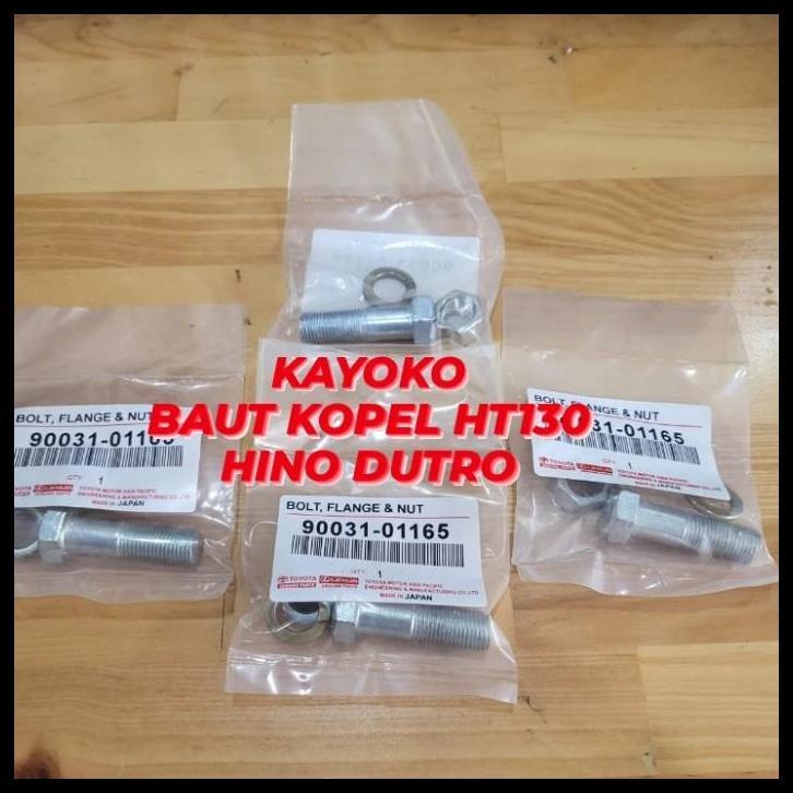 TERBARU BAUT KOPEL BAUT FLANGE JOINT HINO DUTRO HT130 90031-01165 HARGA 1PC