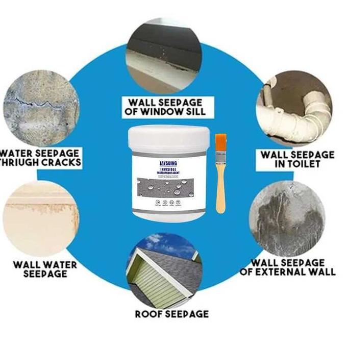 LEM ANTI BOCOR SUPER KUAT TAHAN AIR UNTUK TEMBOK ATAP RUMAH TRANSPARAN WATERPROOF